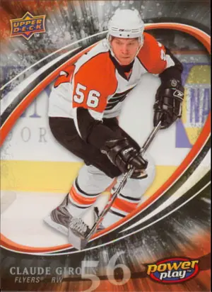 2008-09 POWER PLAY - CLAUDE GIROUX #212 RC