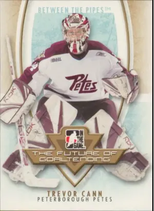 2007-08 BETWEEN THE PIPES - TREVOR CANN #FOG-03 THE FUTURE OF GOALTENDING