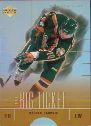 2000-01 RESERVE - MARION GABORIK #BT6 THE BIG TICKET