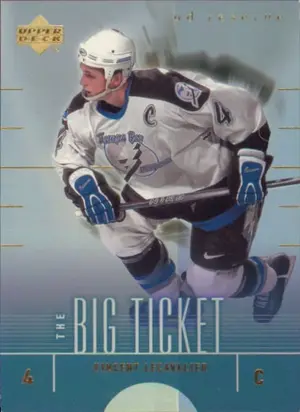 2000-01 RESERVE - VINCENT LECAVALIER #BT10 THE BIG TICKET