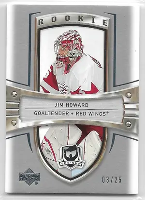 2005-06 The Cup Platinum Rookies #136 Jim Howard RC (03/25)