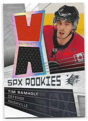 2008-09 SPx #146 Tim Ramholt RC (0360/1299)