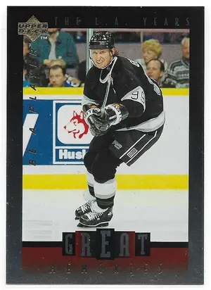 1995-96 Be A Player Great Memories #GM02 Wayne Gretzky