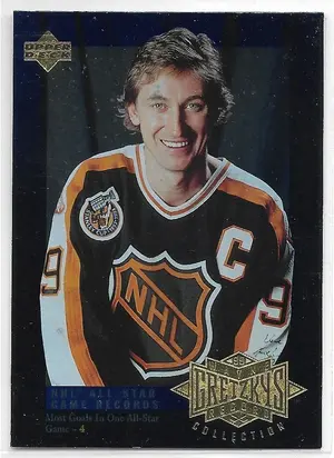1995-96 Upper Deck Wayne Gretzky's Record Collection #G16 Wayne Gretzky