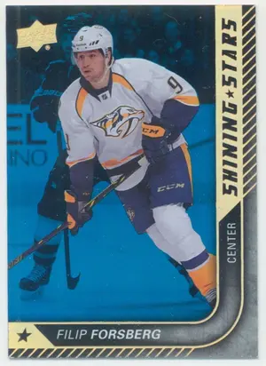 2015-16 UPPER DECK - FILIP FORSBERG #SS-22 SHINING STARS ROYAL BLUE