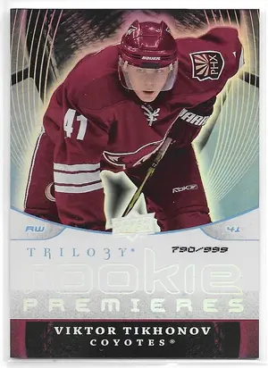 2008-09 Trilogy #135 Viktor Tikhonov RC (790/999)