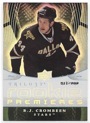 2008-09 Trilogy #141 B.J. Crombeen RC (511/999)