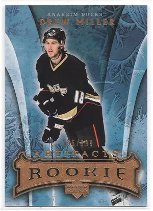 2007-08 Artifacts #166 Drew Miller RC (155/999)