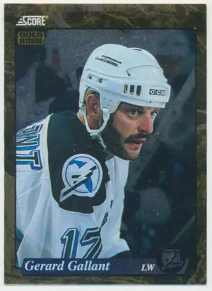 1993-94 SCORE (CDN) - GERARD GALLANT #560 GOLD RUSH