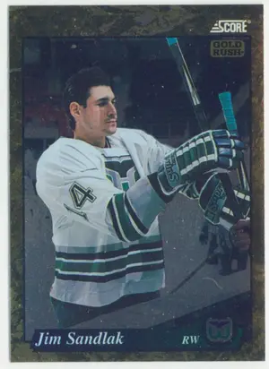1993-94 SCORE (CDN) - JIM SANDLAK #532 GOLD RUSH