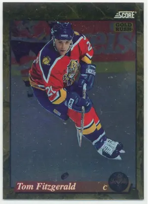 1993-94 SCORE (CDN) - TOM FITZGERALD #554 GOLD RUSH