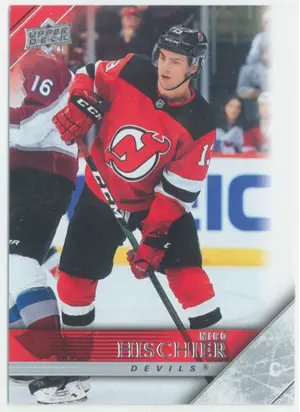 2020-21 UPPER DECK EXTENDED - NICO HISCHIER #T-42 2005-06 UPPER DECK TRIBUTE