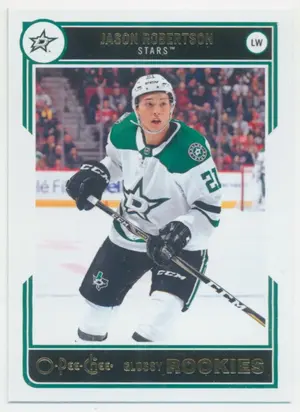 2020-21 UPPER DECK - JASON ROBERTSON #R-2 O-PEE-CHEE GLOSSY ROOKIES
