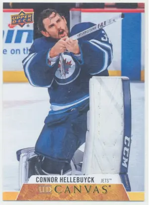 2020-21 UPPER DECK - CONNOR HELLEBUYCK #C88 UD CANVAS