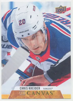 2020-21 UPPER DECK - CHRIS KREIDER #C57 UD CANVAS