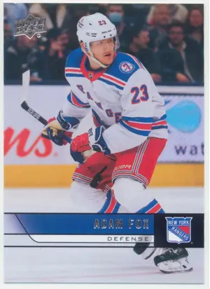 2021-22 UPPER DECK EXTENDED - ADAM FOX #T-46 2006-07 UPPER DECK RETRO