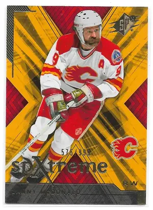 2007-08 SPx SPXtreme #X18 Lanny McDonald (575/999)