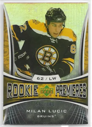 2007-08 Trilogy #129 Milan Lucic RC (502/999)