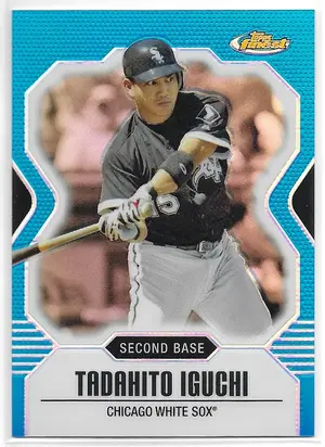2007 Finest Refractor Blue #88 Tadahito Iguchi (050/399)