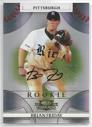 2008 Donruss Threads #137 Brian Friday (0896/1249)