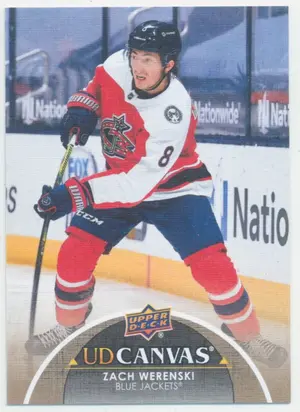2021-22 UPPER DECK - ZACH WERENSKI #C145 UD CANVAS