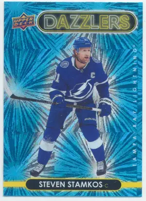 2021-22 UPPER DECK - STEVEN STAMKOS #DZ-39 DAZZLERS BLUE
