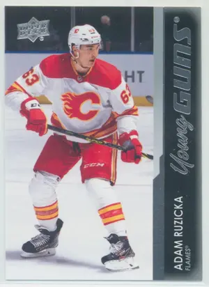 2021-22 UPPER DECK - ADAM RUZICKA #465 YOUNG GUNS