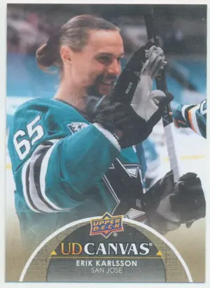 2021-22 UPPER DECK - ERIK KARLSSON #C68 UD CANVAS