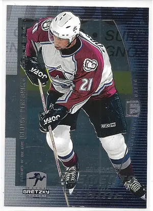 1999-00 UD Wayne Gretzky Hockey Elements of the Game #EG-5 Peter Forsberg