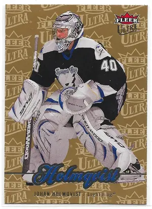 2007-08 Ultra Gold Medallion #23 Johan Holmqvist
