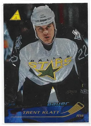1995-96 Pinnacle Rink Collection #193 Trent Klatt