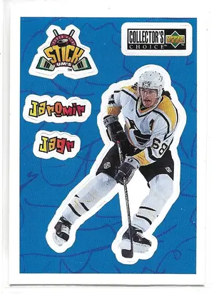 1996-97 Collector's Choice Stick Ums #S8 Jaromir Jagr