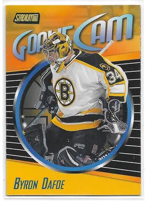1999-00 Stadium Club Goalie Cam #GC3 Byron Dafoe