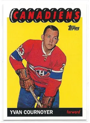 2001-02 Topps Rookie Reprints #NNO Yvan Cournoyer