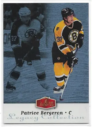 2006-07 Flair Showcase Legacy Collection #173 Patrice Bergeron (057/100)