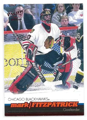 1999-00 Pacific Red #88 Mark Fitzpatrick