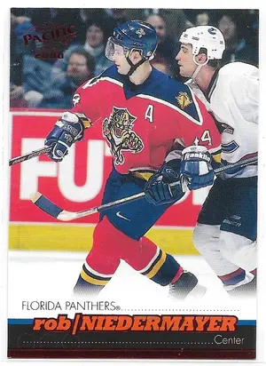 1999-00 Pacific Red #179 Rob Niedermayer