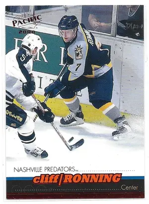 1999-00 Pacific Red #231 Cliff Ronning