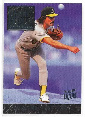 1993 Ultra Career Highlights #9 Dennis Eckersley