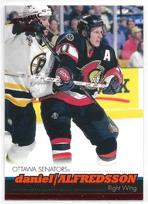 1999-00 Pacific Red #283 Daniel Alfredsson