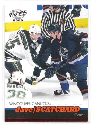 1999-00 Pacific Red #431 Dave Scatchard