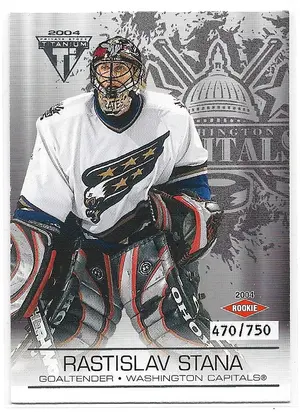 2003-04 Titanium Retail #140 Rastislav Stana RC (470/750)