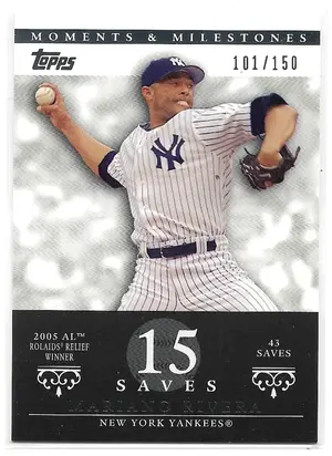 2007 Topps Moments & Milestones #149 Mariano Rivera (101/150)