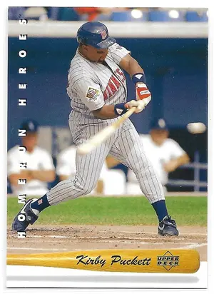 1993 Upper Deck Homerun Heroes #HR24 Kirby Puckett