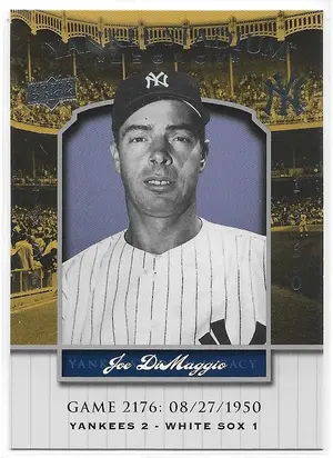 2008 Yankee Stadium Legacy Collection #2176 Joe DiMaggio
