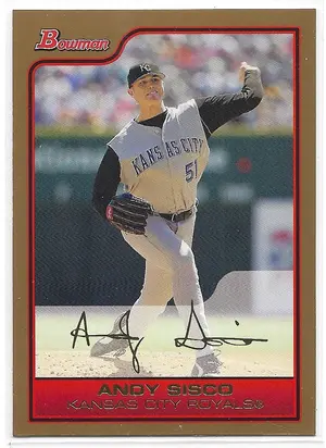 2006 Bowman Gold #79 Andy Sisco