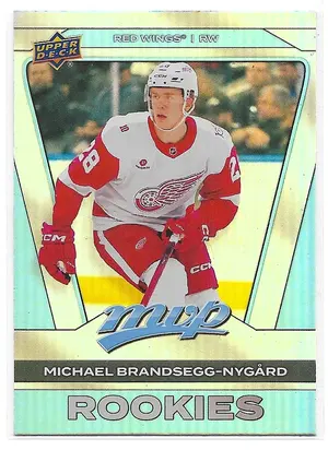 2025-26 MVP Silver Collection CDD Exclusive #263 Michael Brandsegg-Nygard RC