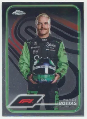 2024 Topps Chrome Formula 1 - Valtteri Bottas #13 F1 Drivers