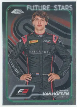 2024 Topps Chrome Formula 1 - Laurens Van Hoepen #65 Future Stars F3 Drivers