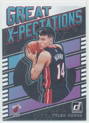 2019-20 Panini Donruss - Tyler Herro #25 Great X-Pectations